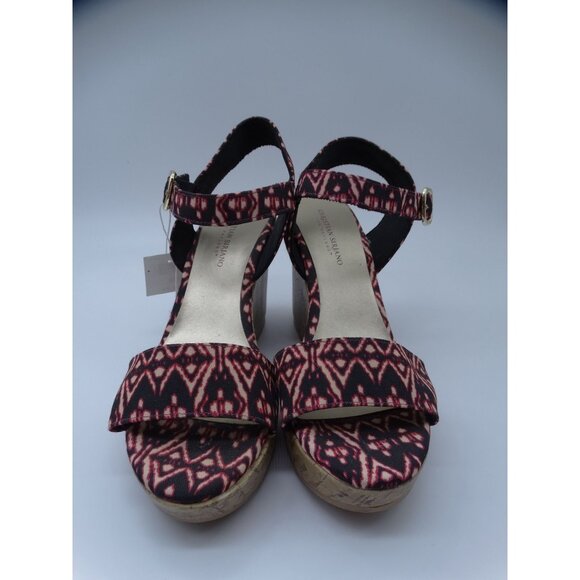 Christian Siriano for Payless Wedge Sandals Women's Size 10 Open Toe Heels - Picture 2 of 7